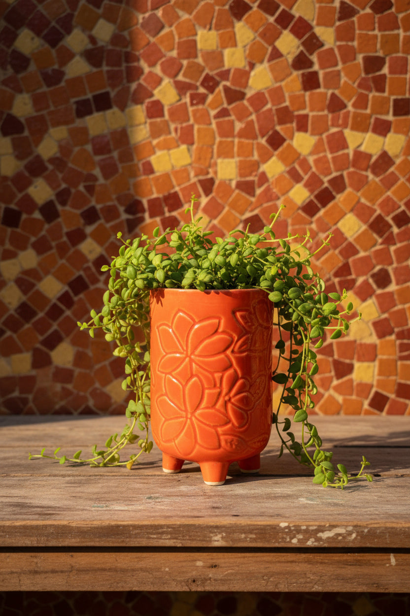 Mosaic Garden Pot