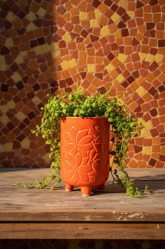 Mosaic Garden Pot