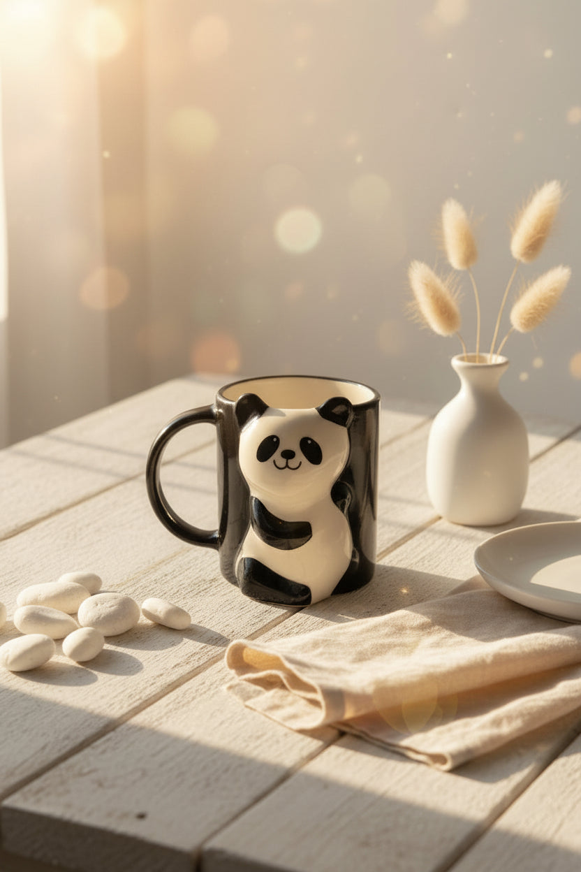 Panda cozy mug ( Set of 1)