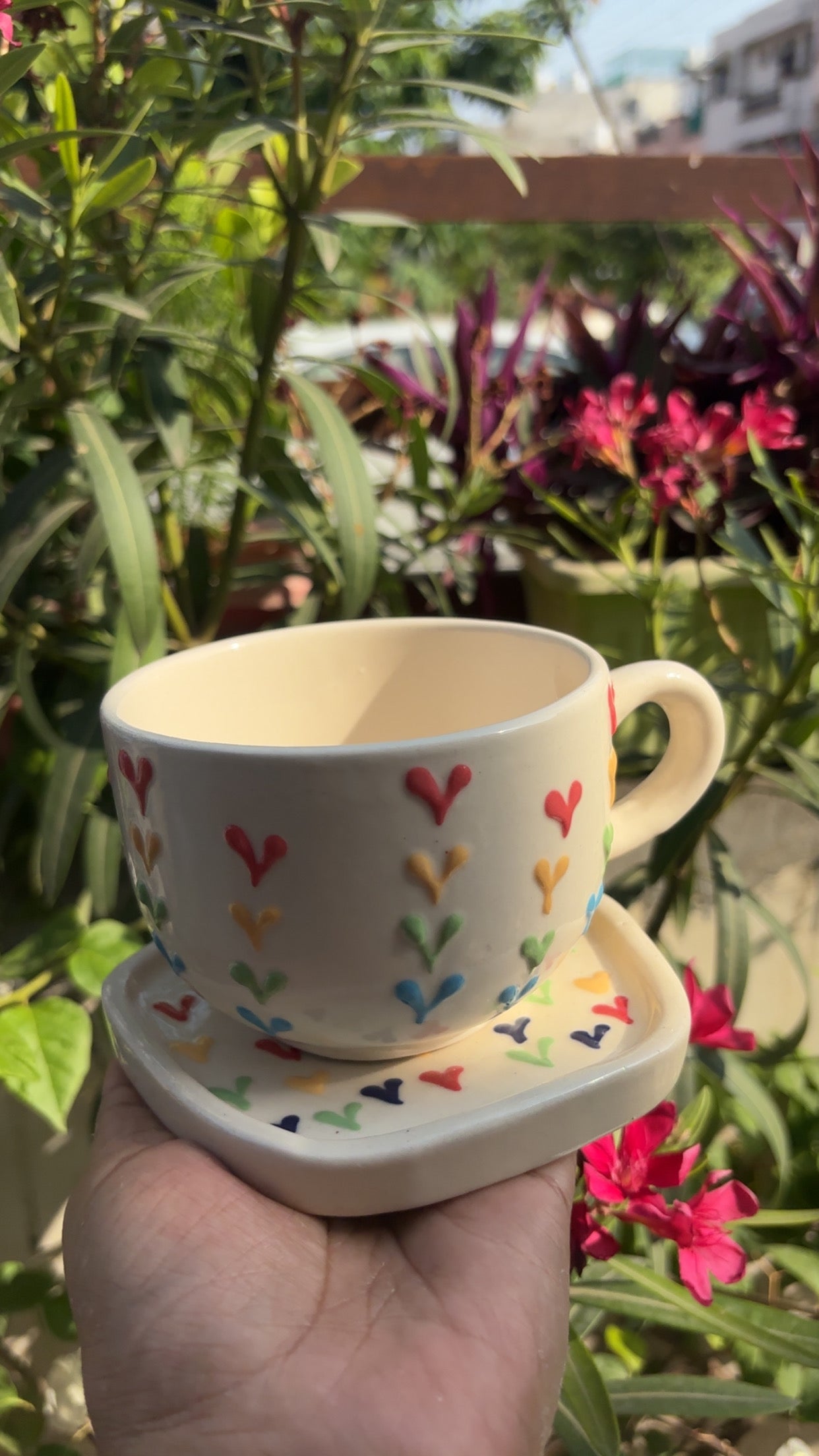 My Crockery Shop Multiple Hearts Bake & Brew Set