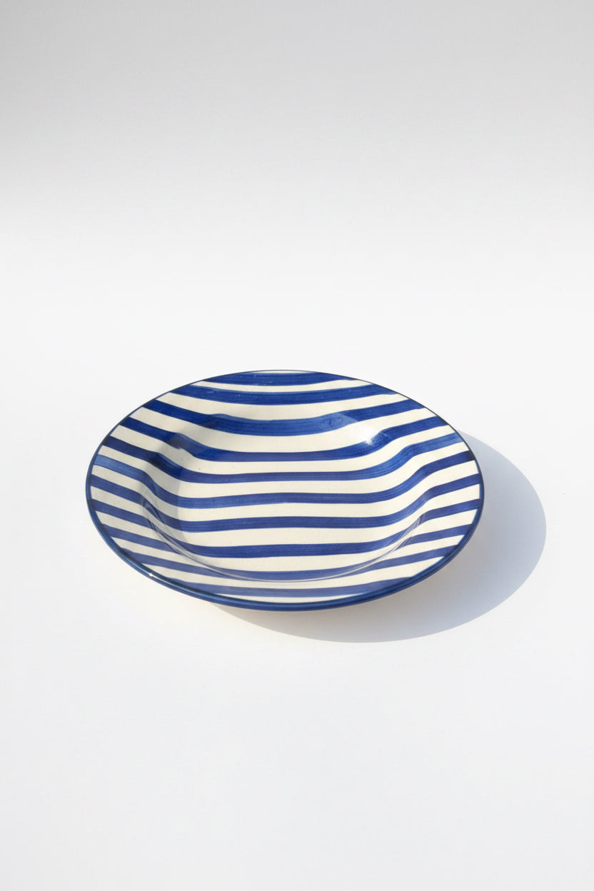 My Crockery Shop Stripe Pasta plates