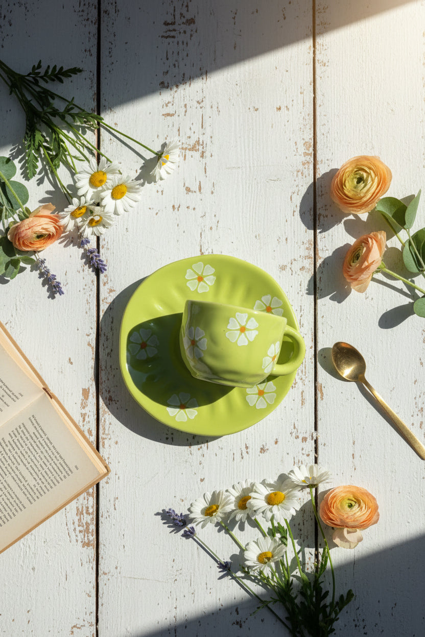 Lime and berry bloom set
