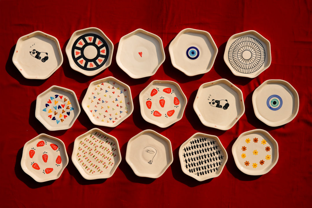My Crockery Shop Ceramic Snack Plate