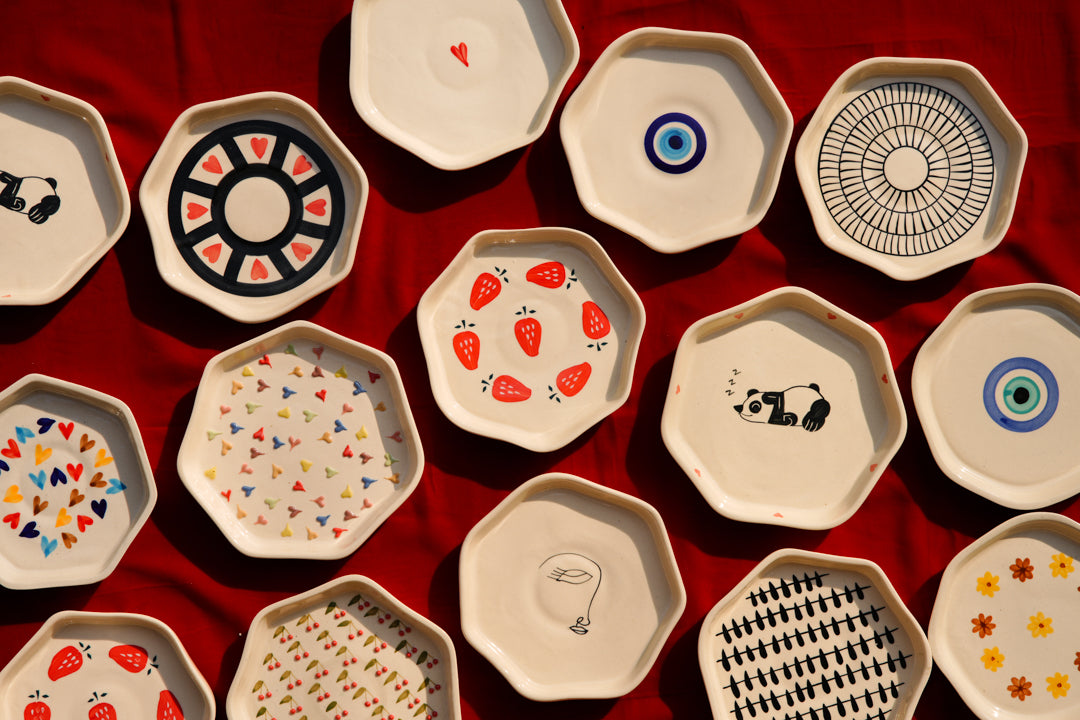 My Crockery Shop Ceramic Snack Plate