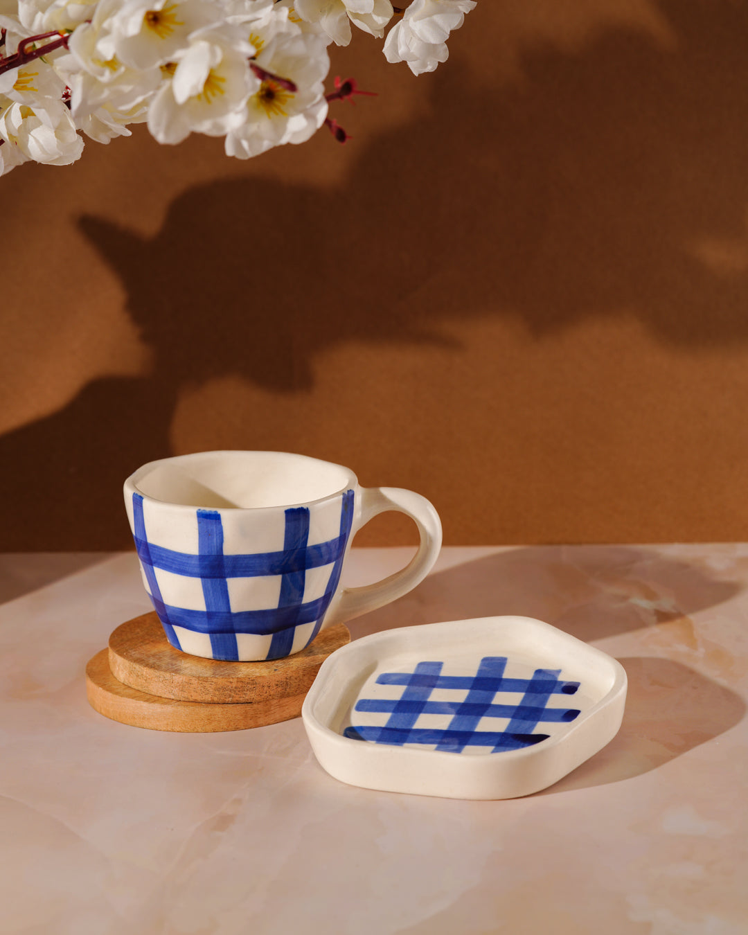My Crockery Shop Ceramic Cup and Saucers for Mug-nificent Moments