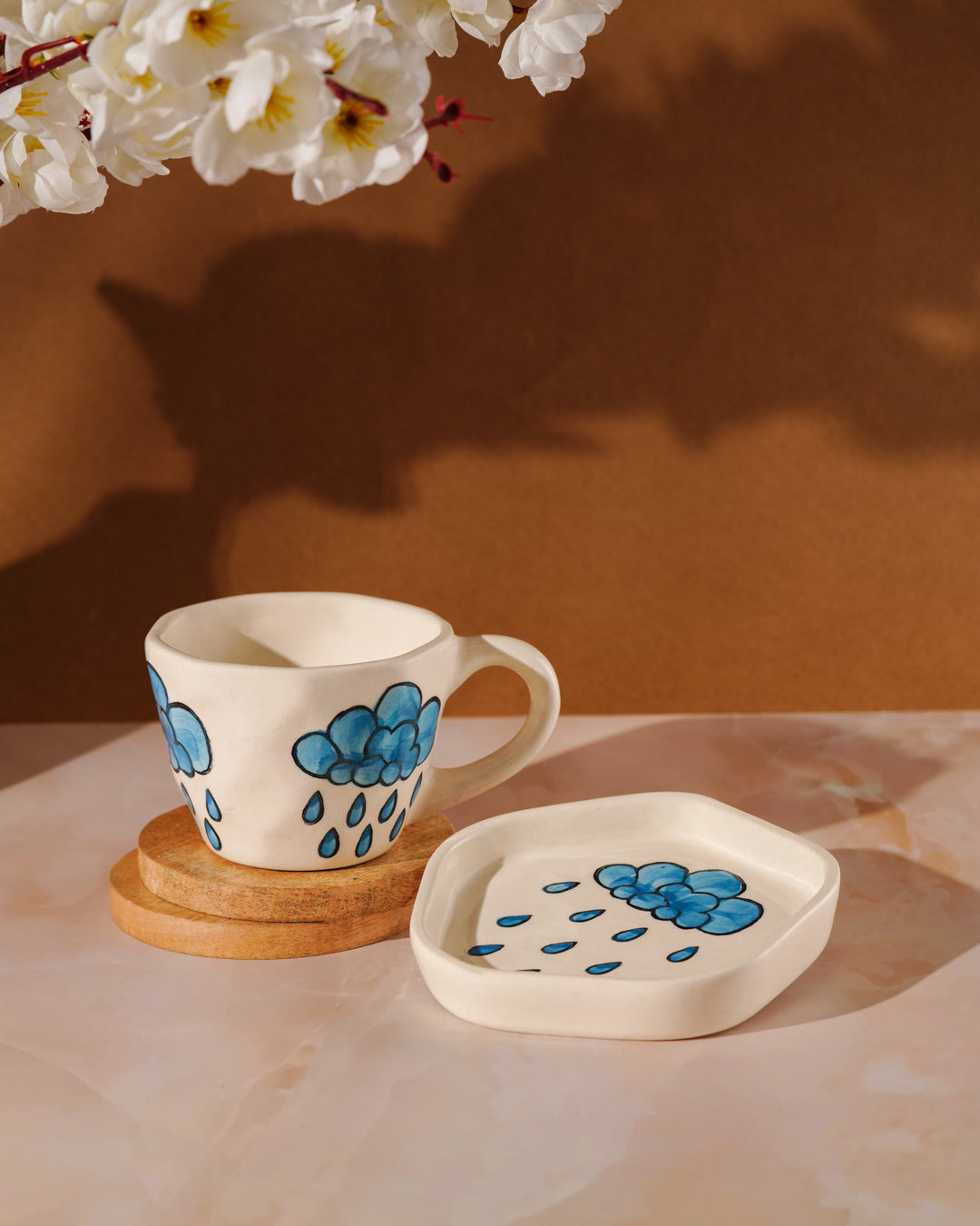 My Crockery Shop Ceramic Cup and Saucers for Mug-nificent Moments