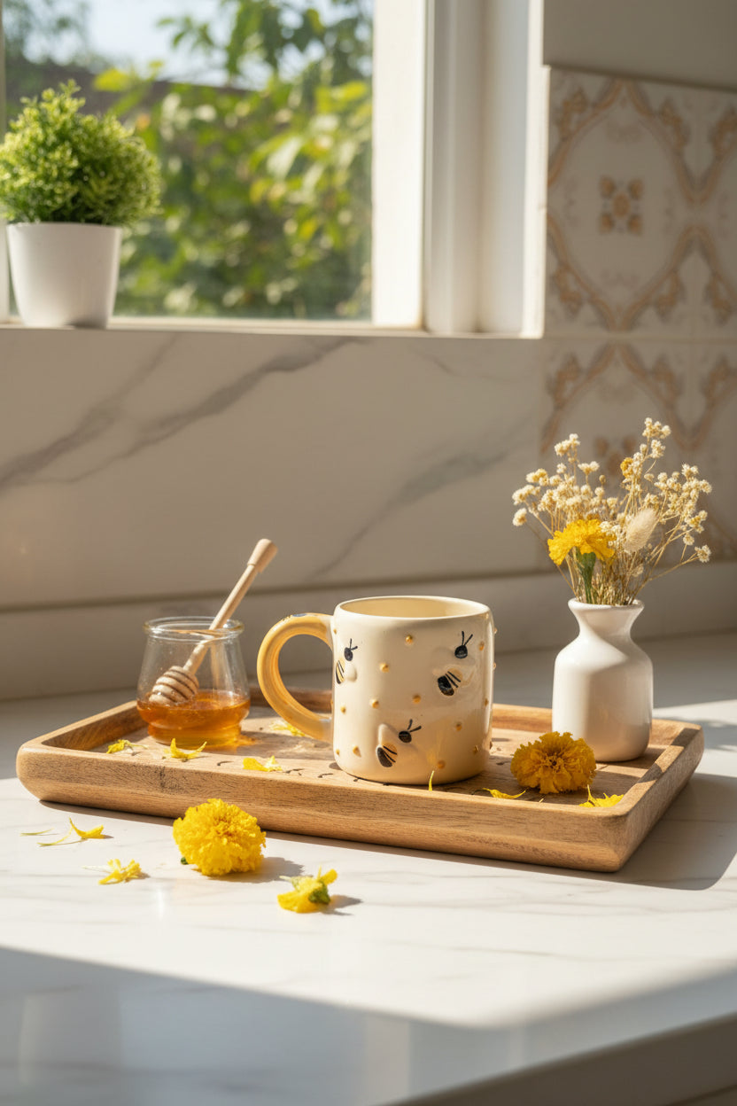 The "Worker Bee" Handcrafted Studio Mug