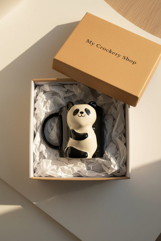 Panda cozy mug ( Set of 1)