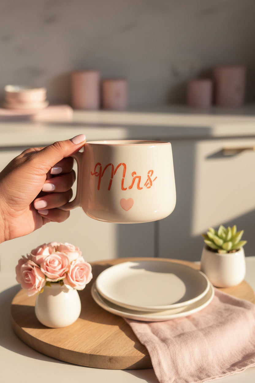 Mr and Mrs mug ( set of 2 )