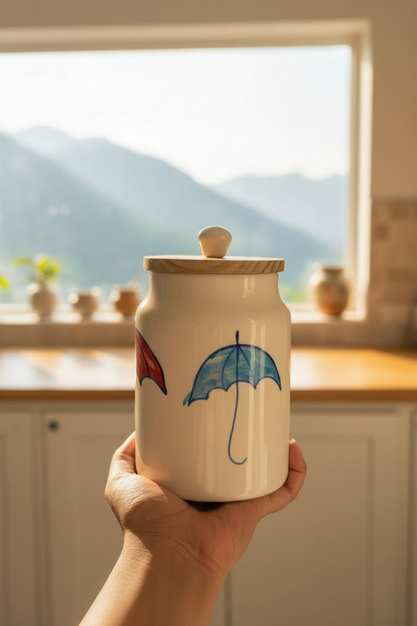 Monsoon Melody Ceramic  Jars