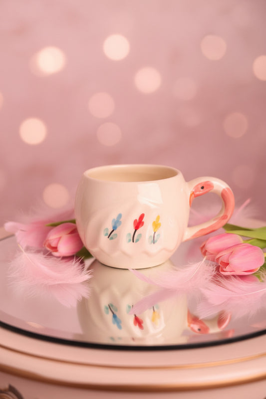 My Crockery Shop Flamingo Bloom Mug