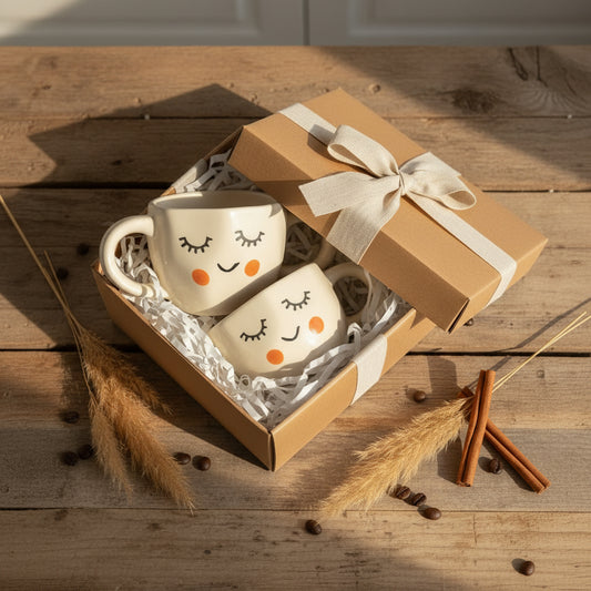 🌸 Blush Wink Mug ( Set of 1 )