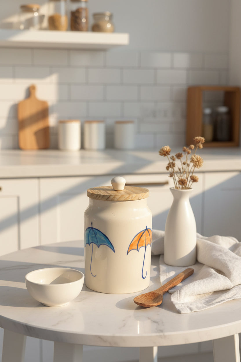 Monsoon Melody Ceramic  Jars