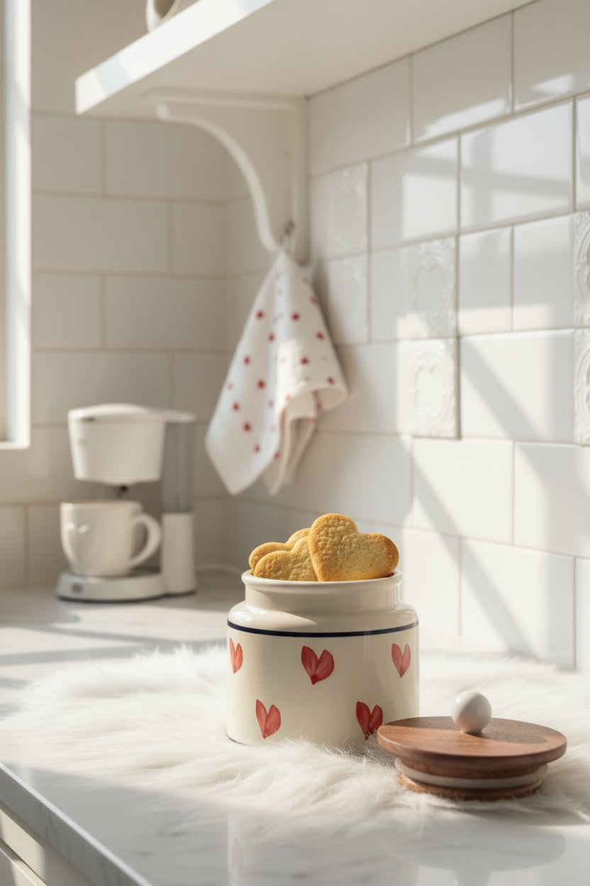 Handpainted Airtight jars 500 mL