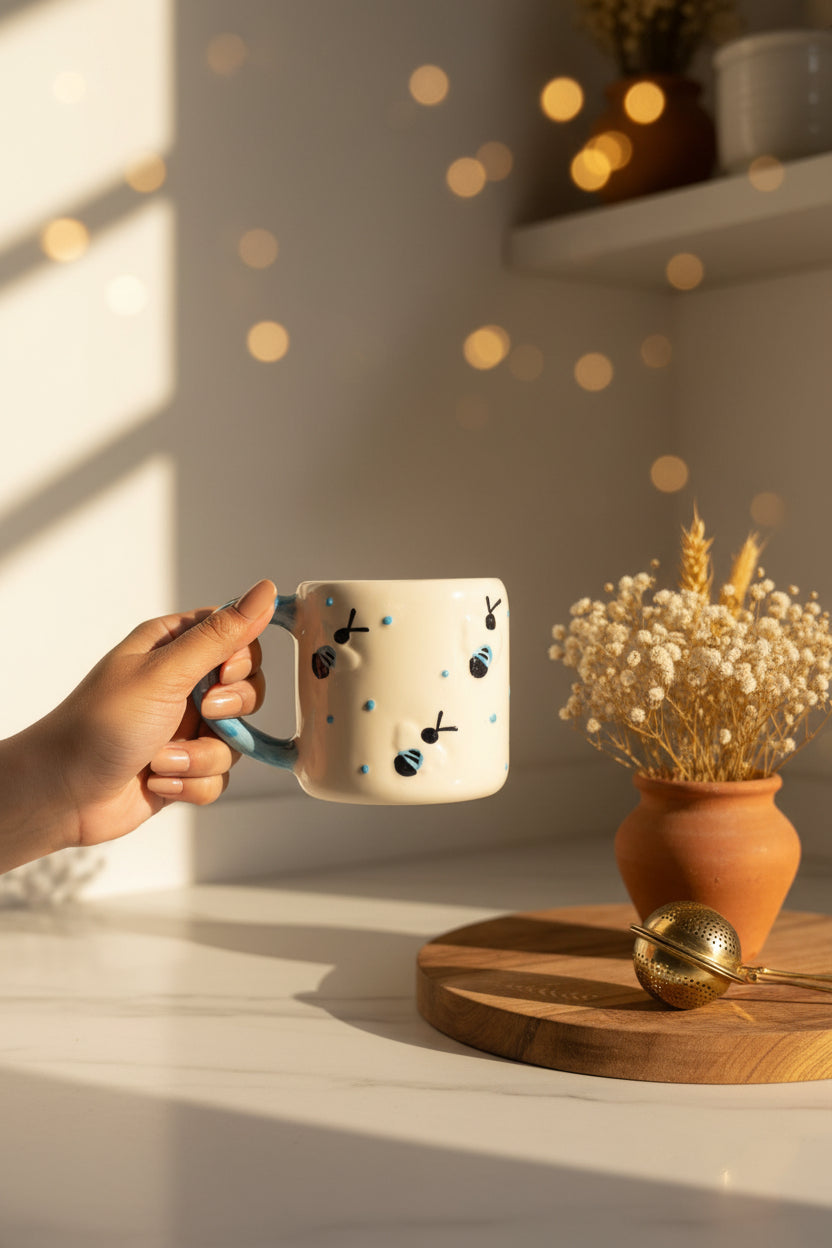 The "Worker Bee" Handcrafted Studio Mug