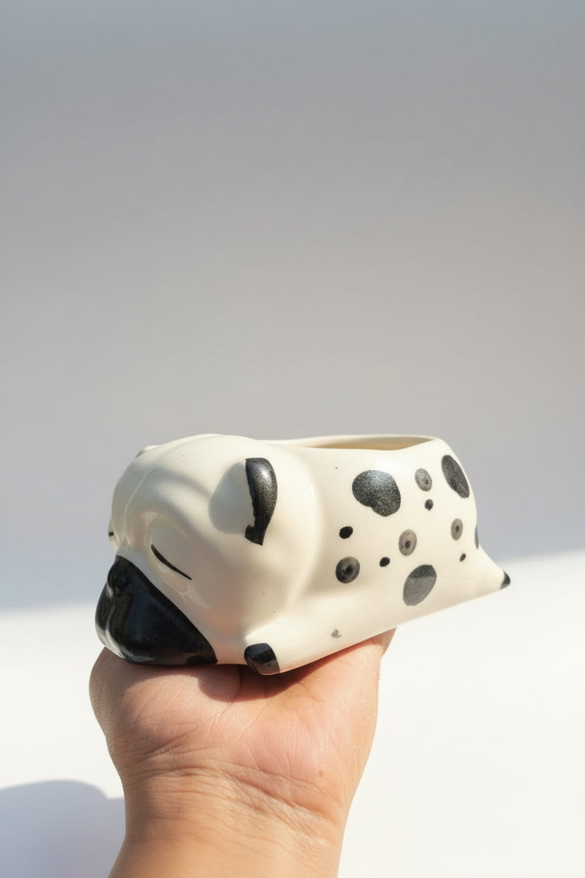 My crockery shop cozy puppy pot