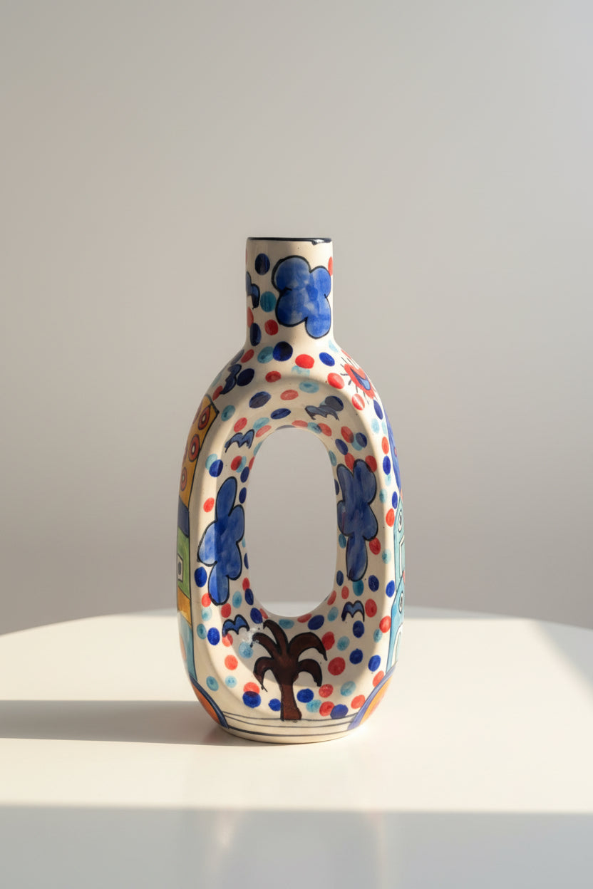 Artisan Hollow vase
