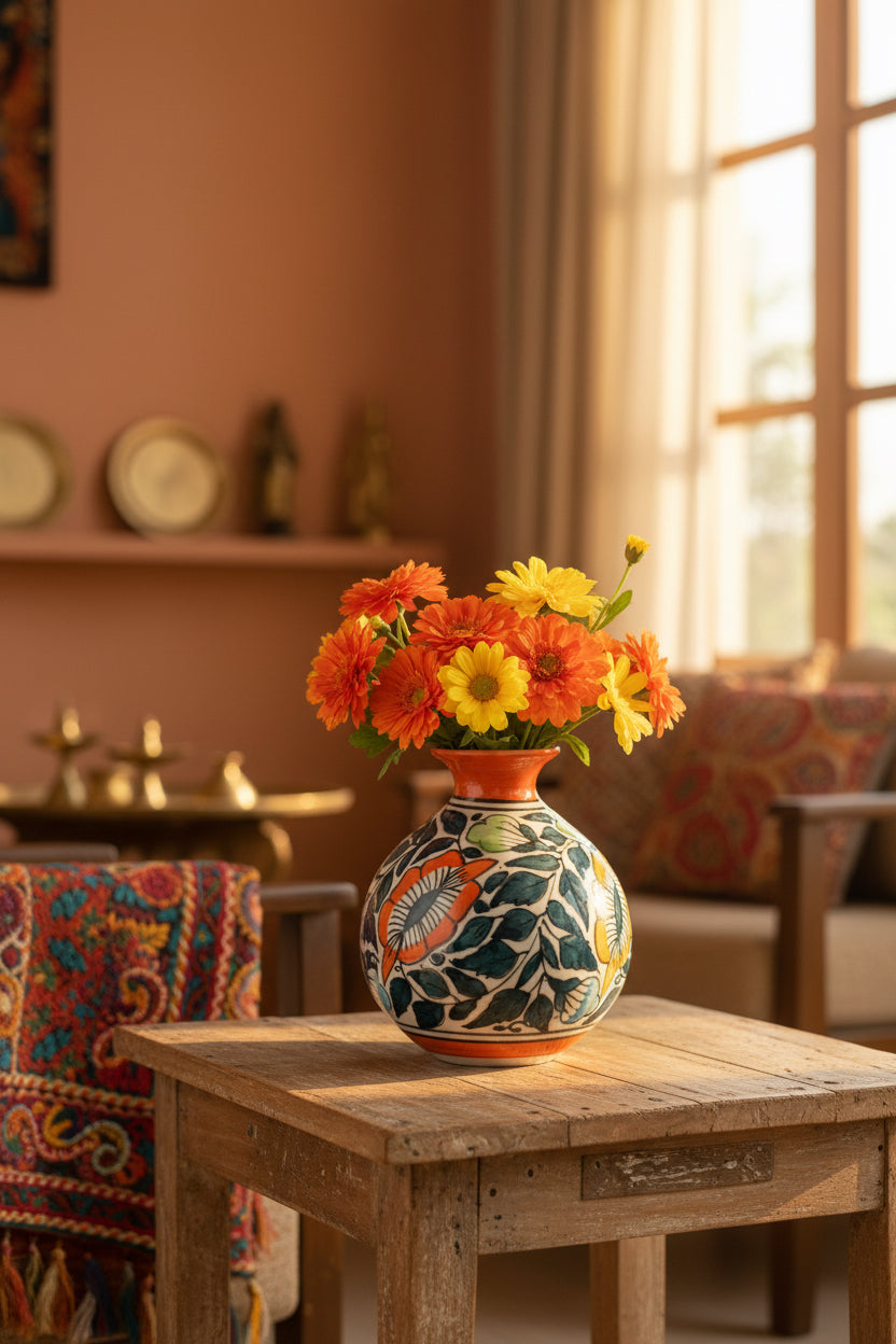 Mughal Garden Bud Vase