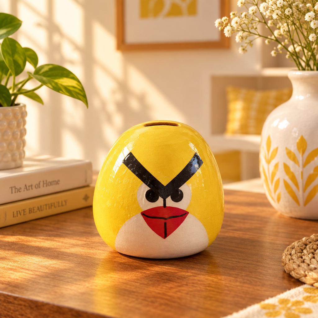 🐦 Angry Bird Ceramic Money Bank Set of 1)