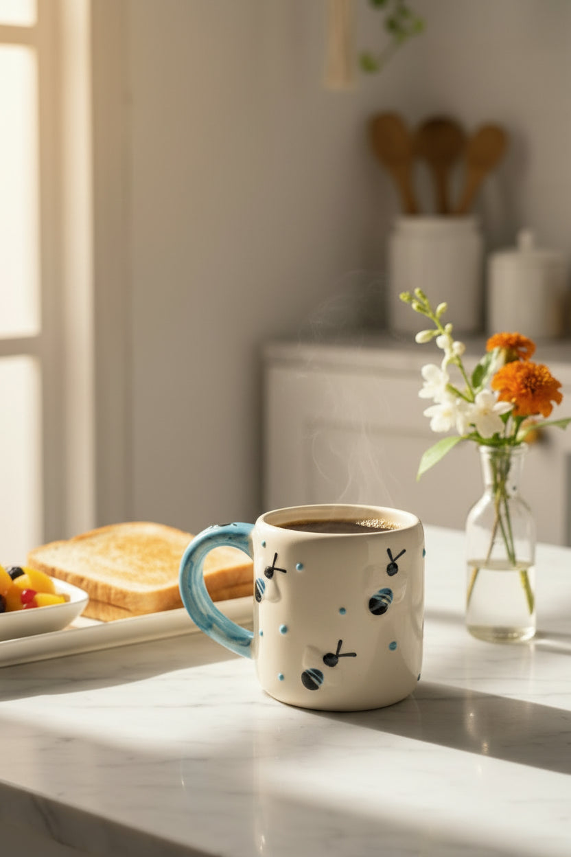 The "Worker Bee" Handcrafted Studio Mug