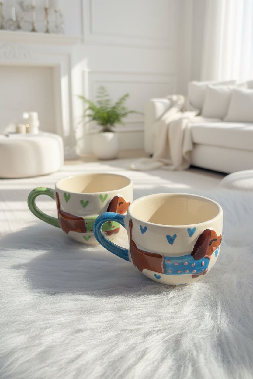The cozy pup  mug