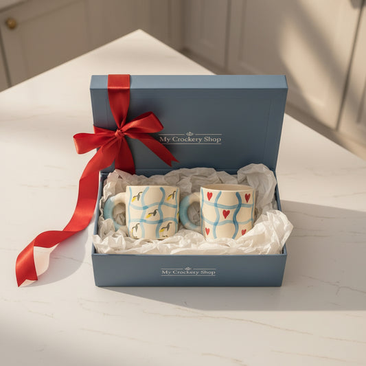 Twirl Bloom & Twirl Love Mugs – Spiral Handle Ceramic Mugs

(Set of 1)