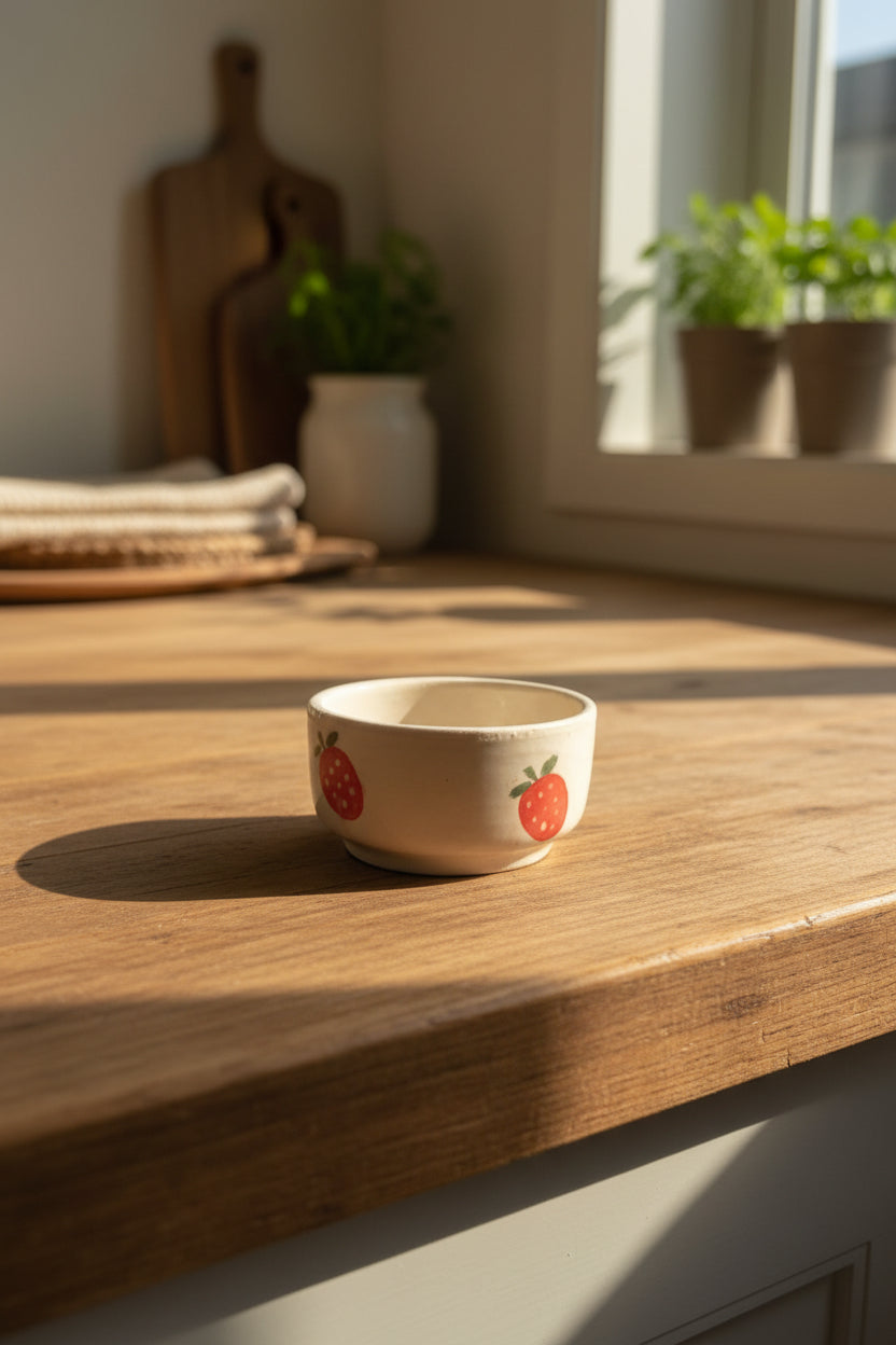 🍓 Fruit Garden Ceramic Dip Bowl Collection