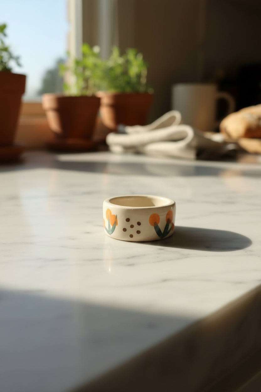 🍓 Fruit Garden Ceramic Dip Bowl Collection