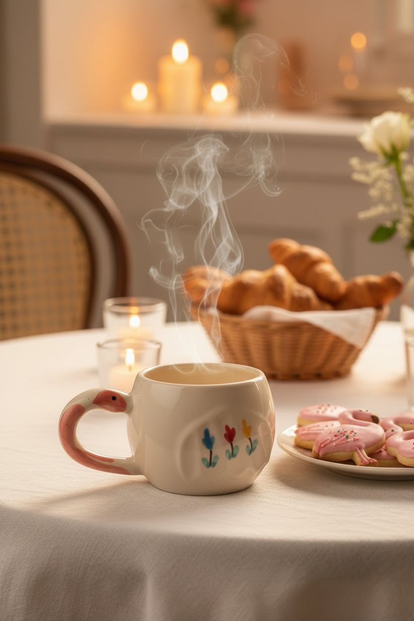 My Crockery Shop Flamingo Bloom Mug
