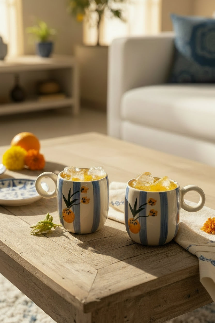 Orange Grove Ceramic  mug