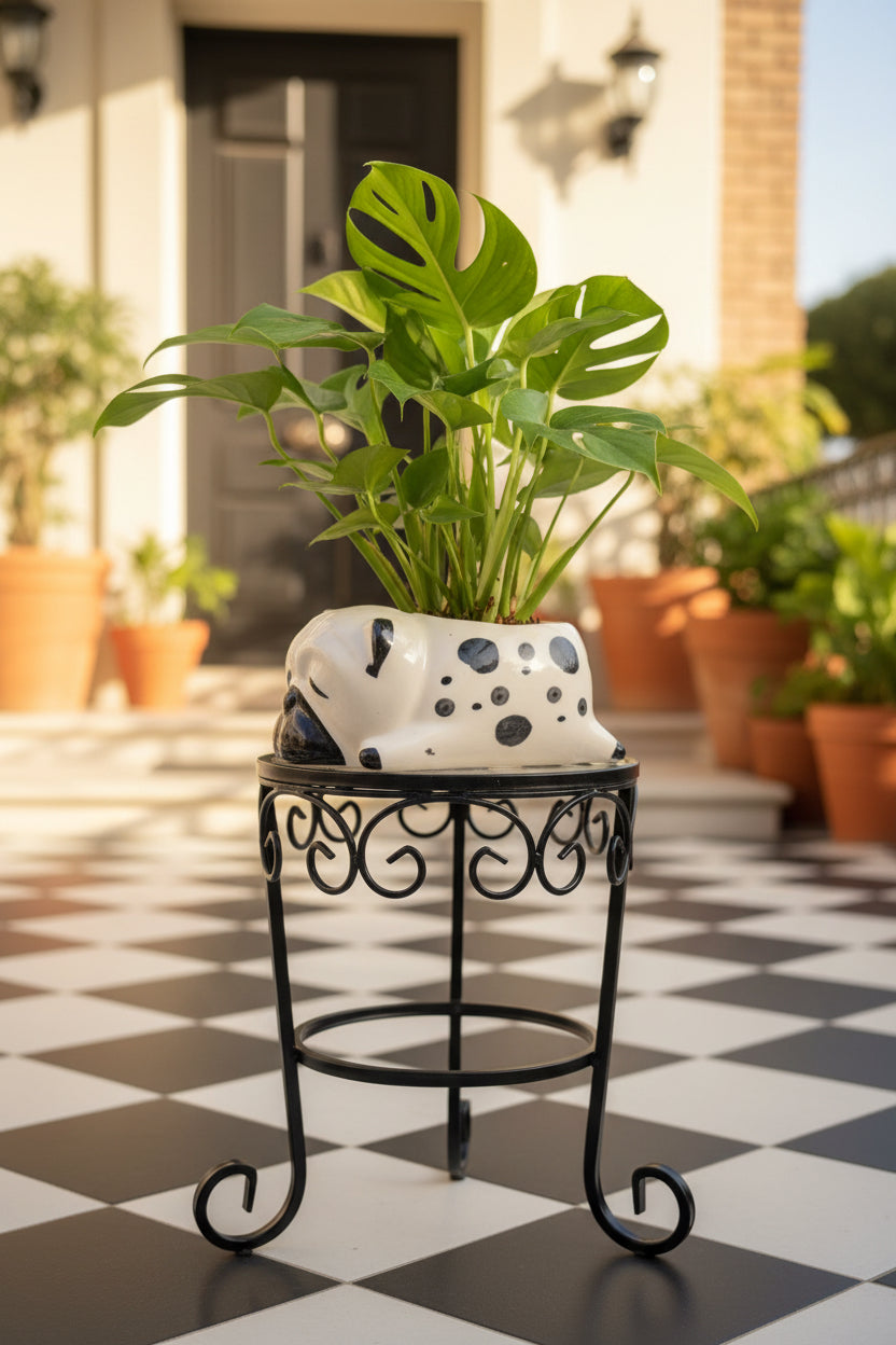 My crockery shop cozy puppy pot