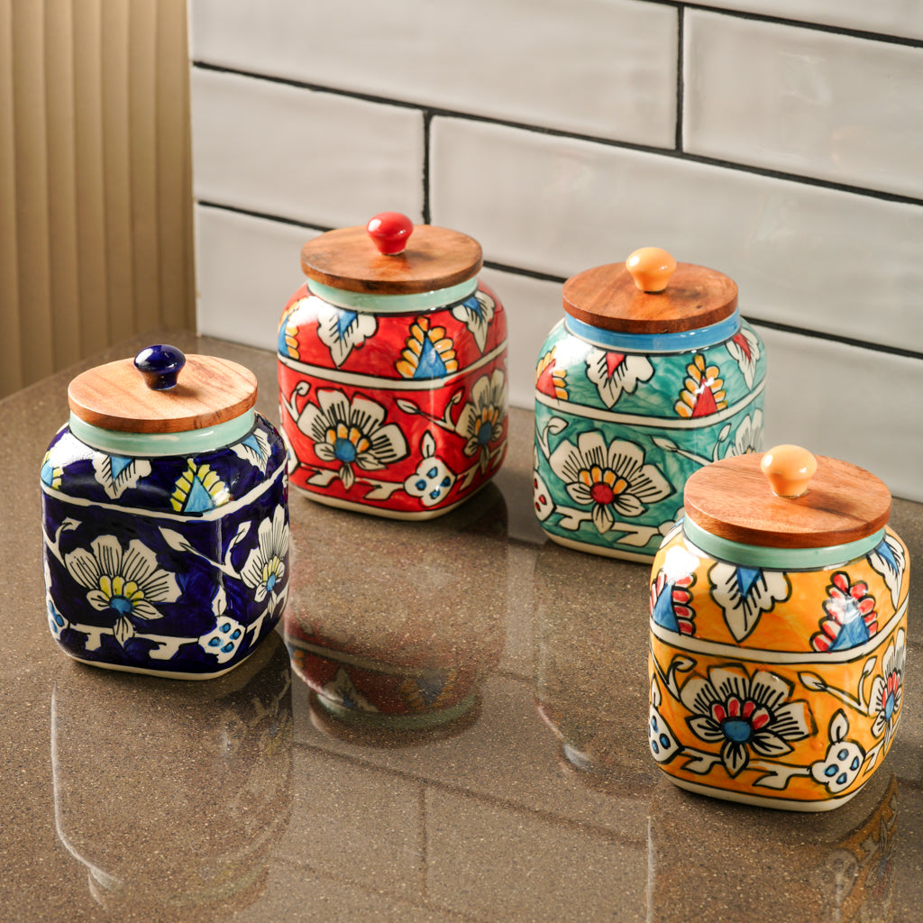 Handpainted jars 500 mL