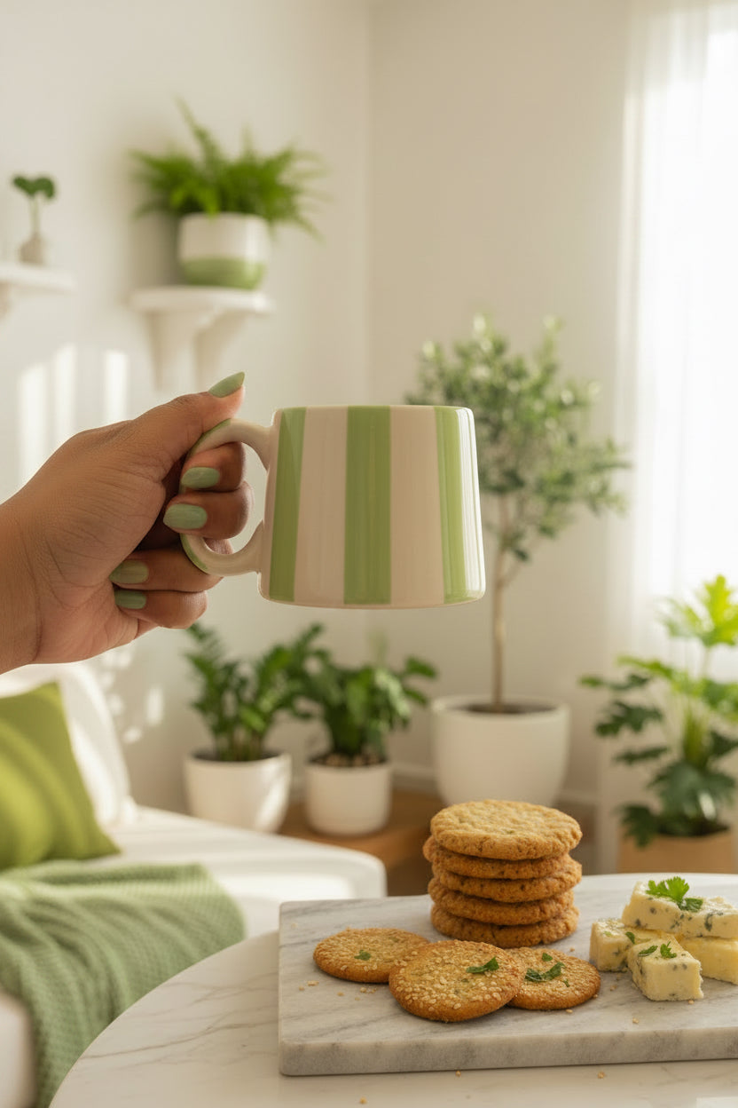 My Crockery shop stripe cups