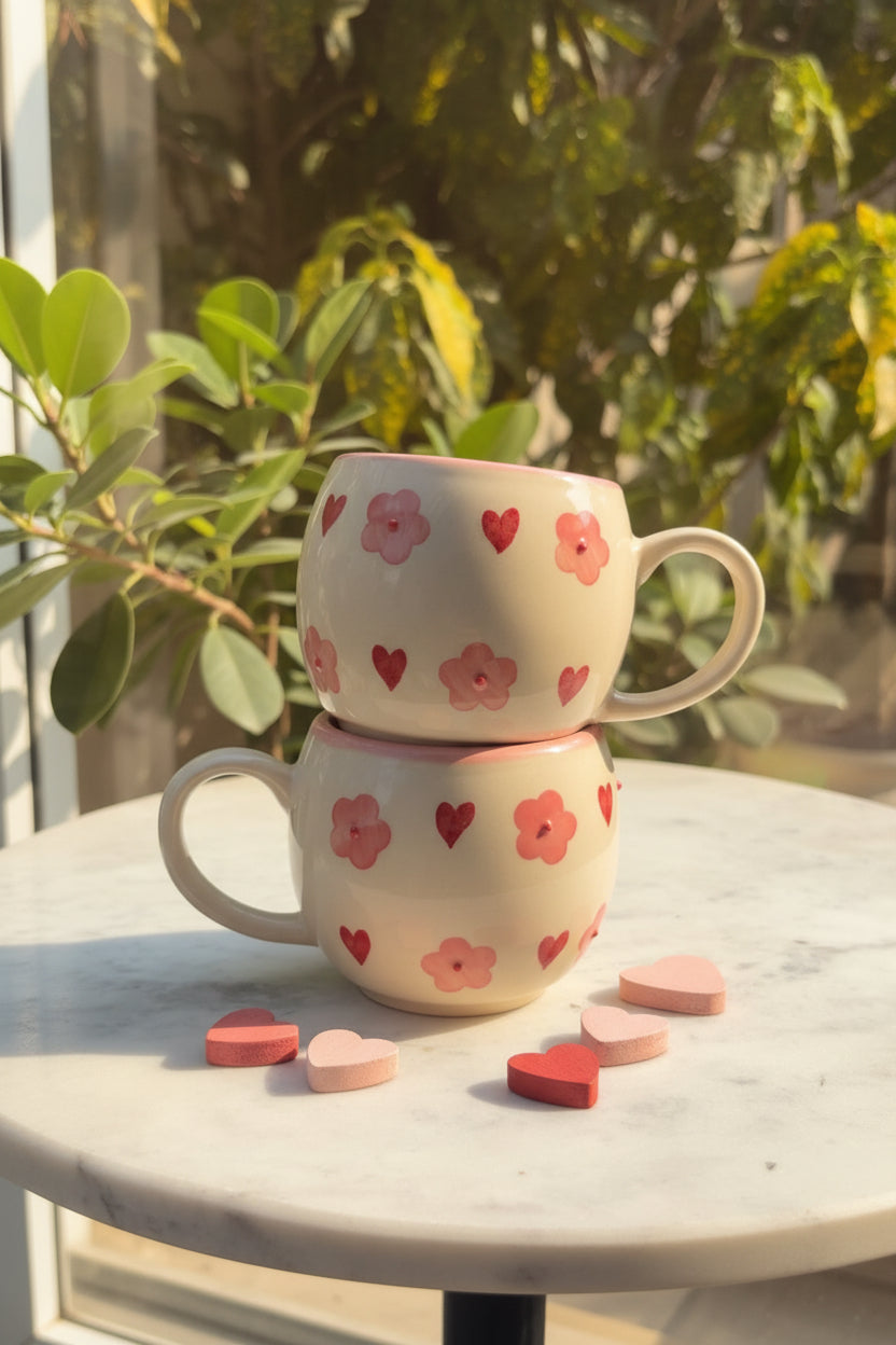 Heart Blossom Mug