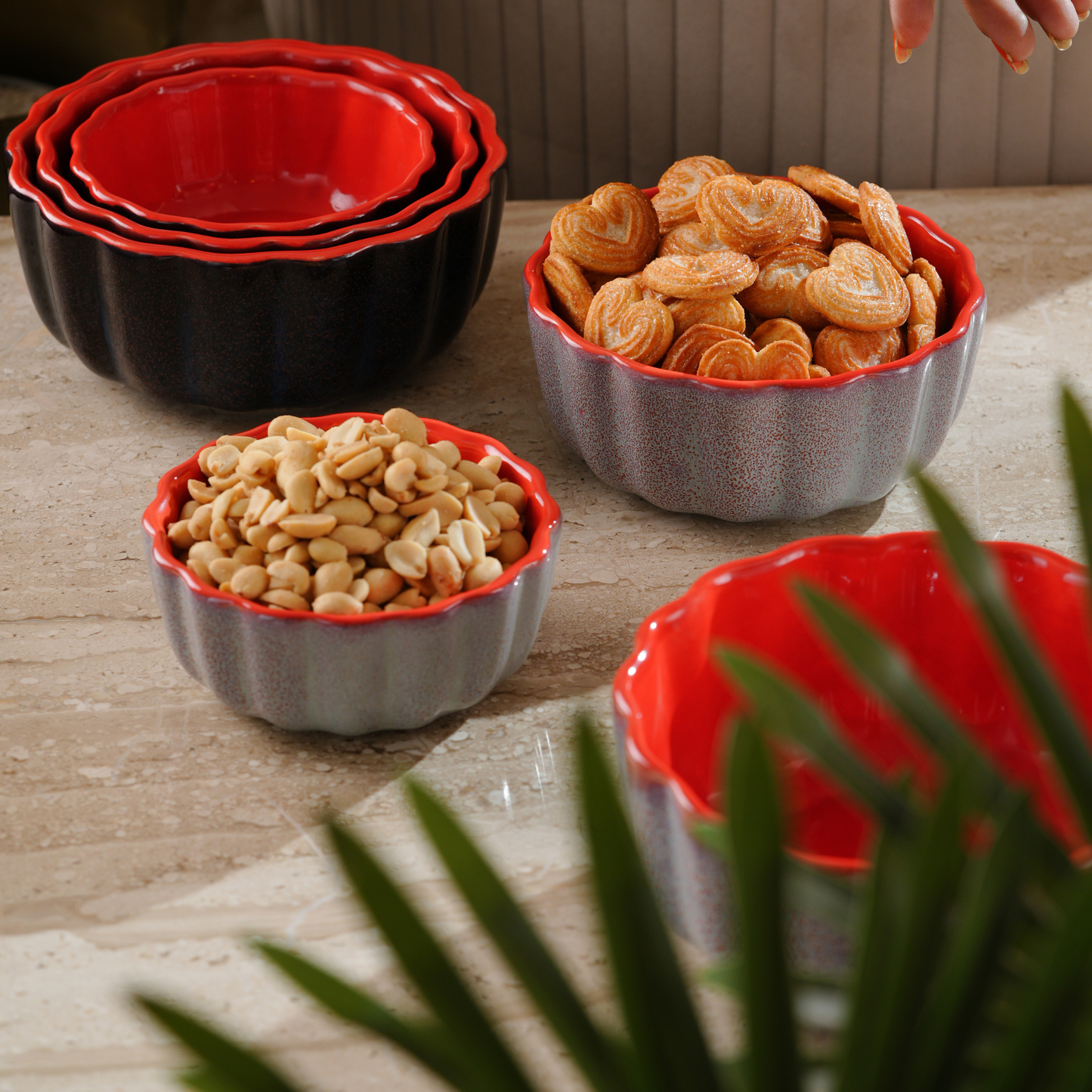 My Crockery Shop Multi Size Snack Bowl Set