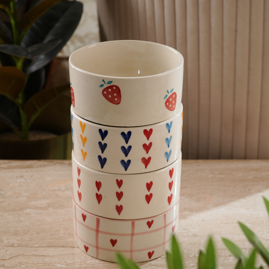 My Crockery Shop Printed Ceramic Breakfast Bowl